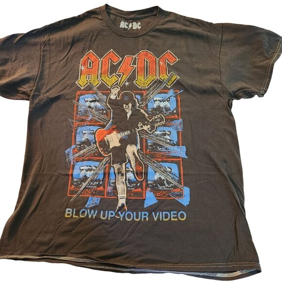 AC/DC Blow Up Your Video Graphic T-Shirt XL - Picture 1 of 5